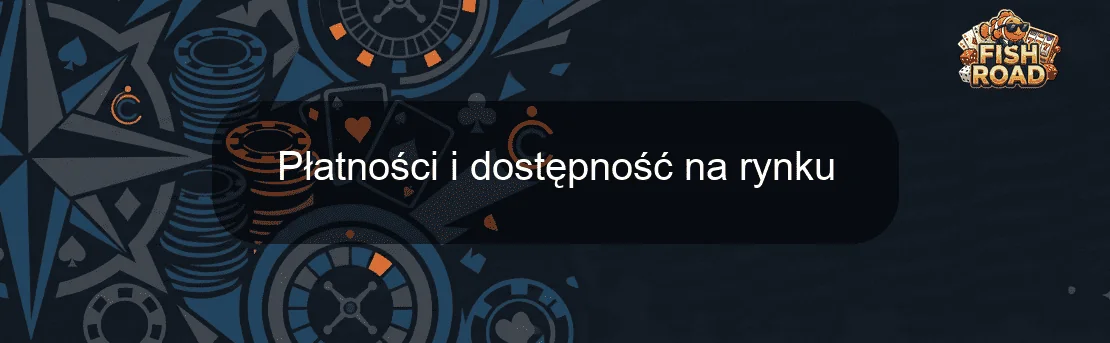 Płatności i dostępność na rynku